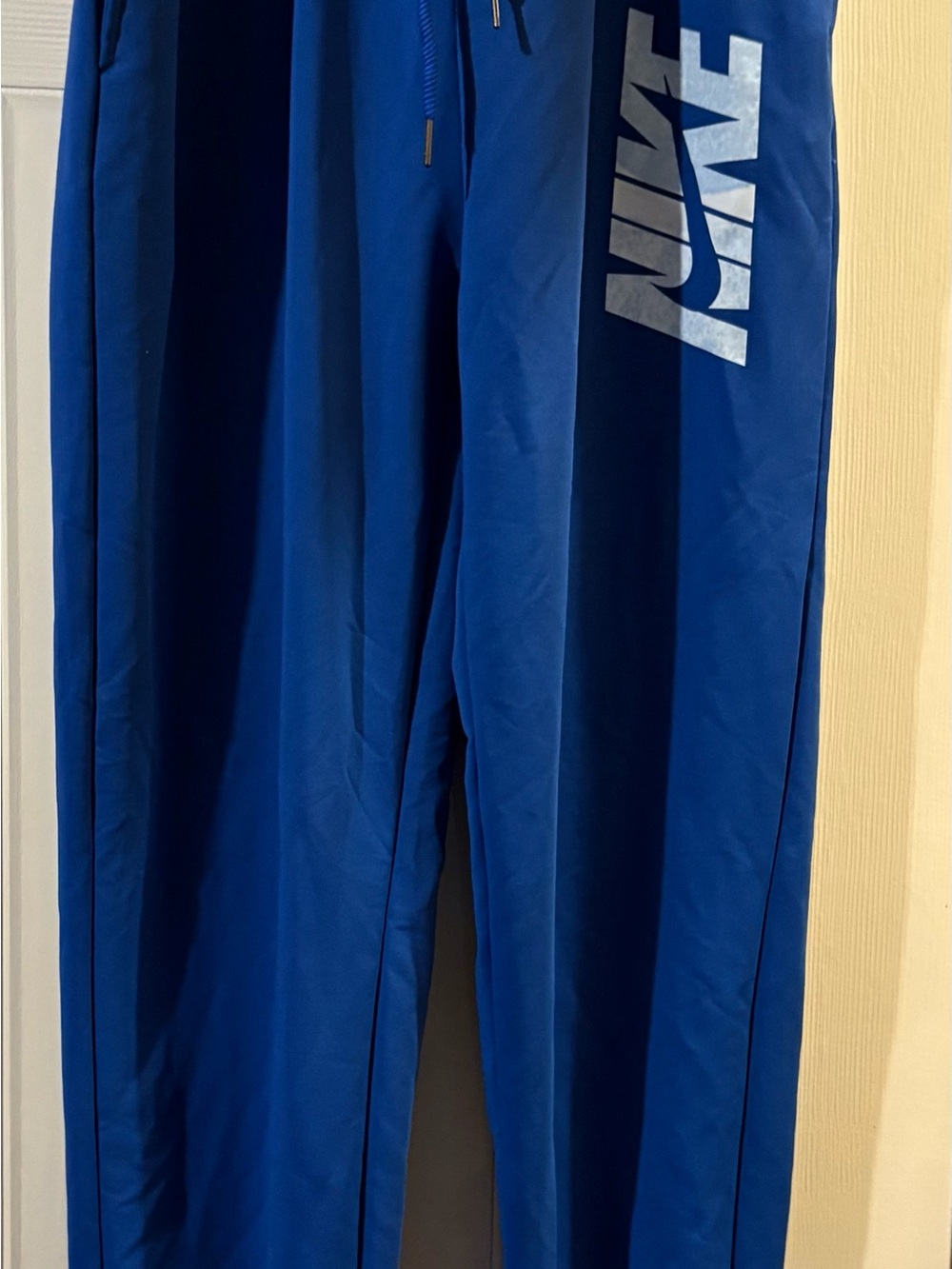 Nike Royal Blue Track Pants with Logo
